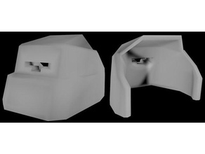 real world application - home defense concrete foxhole v4 gun port barracade bullet bunker 3d print model - Mito3D