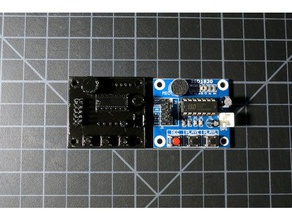 hoparlör modülü pcb tutucu kayıt isd1820 elektronik Yönetim Kurulu devre circuitboard kartı kopyala boyutları 1820 CA modül yer baskılı yineleme boyutu ses 3d print model - Mito3D