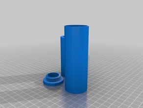 cabo p lanterna c tampa rosca im L'impression 3d 3d print model - Mito3D