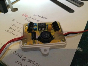 bec electronics enclosure r c vehicles circuit board box case project rc airplane parts 3d print model - Mito3D