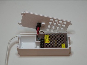 dispositivo de caso 24-36w psu lm2596 módulo esp8266 switch eletrônica a fonte alimentação 3d print model - Mito3D