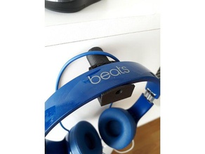 headphone holder audio beats headphones 3d print model - Mito3D