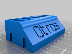 usb stick sd card holder - otros2 organization customized 3d print model - Mito3D
