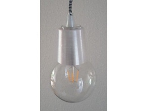 couvercle douille ikea sekond la main à d'autres décor lampe ampoule de vie 3d print model - Mito3D