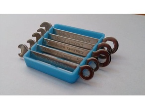 mini stubby Maulschlüssel-Halter hand-Werkzeuge mini-Schraubenschlüssel-Halter Maulschlüssel Schraubenschlüssel-Halter 3d print model - Mito3D