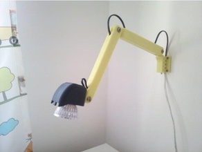 children's lamps decor children excavator lamp led light living room toy 3d print model - Mito3D