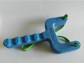 slingshot toys & games elastic fionda game toy 3d print model - Mito3D