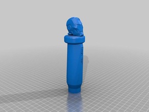 iron man tap handle kitchen & dining beer homebrew homebrewing marvel 3d print model - Mito3D
