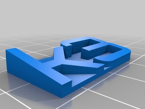 k3 office personalizado 3d print model - Mito3D