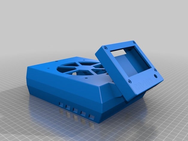 cr-10s raspberrypi3 Fall 3d-Drucker Teile cr10s creality cr-10 raspberry pi pi-3 3D print model - Mito3D