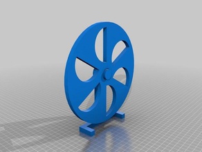 mon personnalisés perpétuel mouvement de la roue l'art interactif personnalisé 3d print model - Mito3D