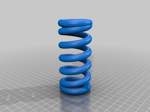 spring parts 3D print model - Mito3D