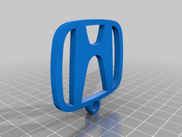 honda logo keychain keychains 3D print model - Mito3D