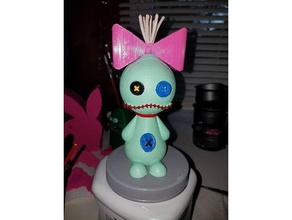 scrump lilo stitch da boneca modelos ponto 3d print model - Mito3D