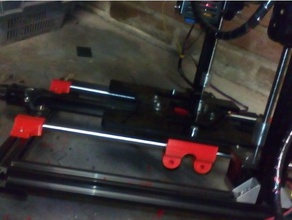 tronxy x3 simple cama stablizers Impresora 3d de las piezas x3a 3d print model - Mito3D