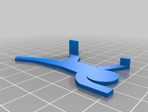 climbing heel hook 3d printing smal man toy toys 3d print model - Mito3D