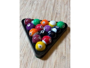 pocket marker sport & outdoors 8-ball 9-ball billiards pool 3d print model - Mito3D