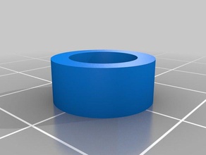 test tube de 8mm court le bricolage personnalisé 3d print model - Mito3D