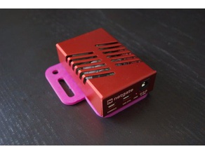 sg-1000 firewall-rack-mount - Elektronik netgate rack mount 3d print model - Mito3D