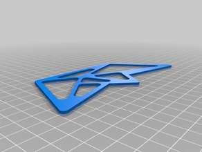 mi personalizados origami de papel barco Arte en 2d personalizado 3d print model - Mito3D