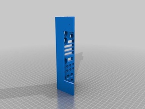 Werkzeug Wandhalterung tools Werkzeughalter wall mount-tool 3d print model - Mito3D