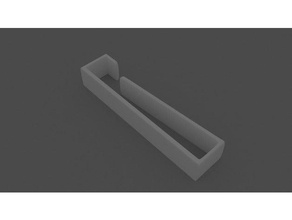 simple bolsa clip de la correa moda 3d print model - Mito3D