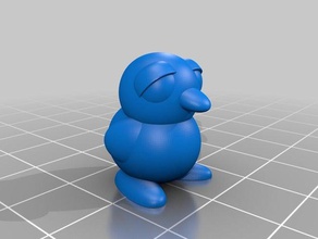 chick animals 3d print model - Mito3D