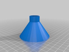 my customized day 9 funnel parametric 3d print model - Mito3D