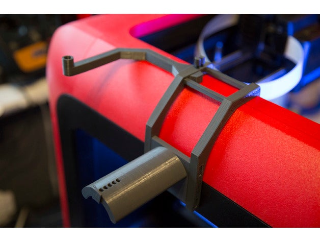 flashforge finder advanced filament reel holder 3d printer accessories spool 3D print model - Mito3D
