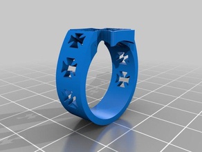 maltes anel A impressão 3d criativo malta nice 3d print model - Mito3D