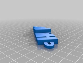happy keychains customized 3d print model - Mito3D