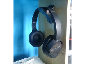 headset support audio headphones headphone holder 3d print model - Mito3D
