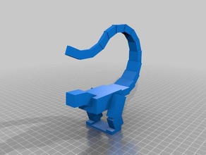 agu dino 3d baskı 3d print model - Mito3D