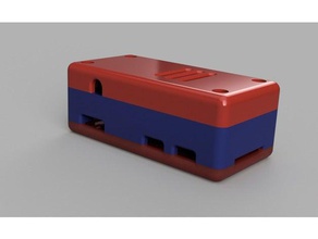 soapibarzerow phat dac tub electronics case raspberry pi soapibarzero zero w 3d print model - Mito3D
