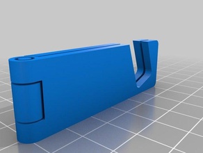 mon personnalisés pliable stand pour téléphone mobile personnalisé 3d print model - Mito3D