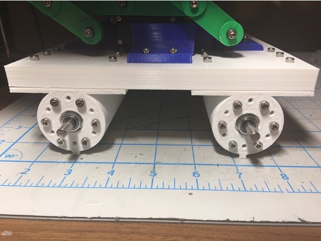 motor mount - dc 12 V 30rpm birinci sınıf şanzıman Robotik robot 3D print model - Mito3D