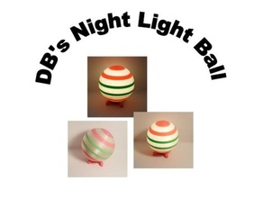 db s night light-ball Haushalt ball Licht Nacht Nacht-Licht 3d print model - Mito3D