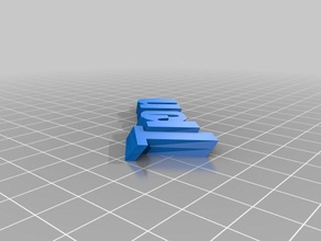 tron organização personalizado 3d print model - Mito3D