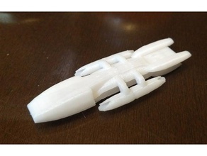 battlestar galactica petite échelle des véhicules jupiter 3d print model - Mito3D
