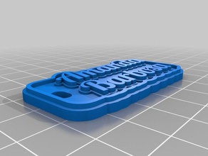 barbosa llaveros personalizado 3d print model - Mito3D