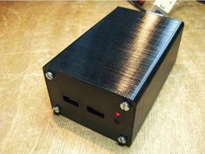 customizable enclosure v02 electronics box 3d print model - Mito3D