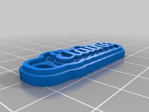 elaine keychains customized 3d print model - Mito3D