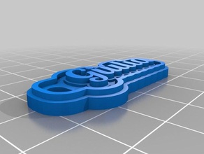 giulia llaveros personalizado 3d print model - Mito3D