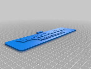 vapidgaming nametag office customized 3d print model - Mito3D