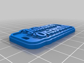juliana onisanti llaveros personalizado 3d print model - Mito3D