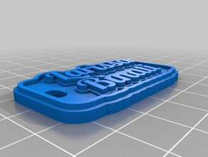 larissa binati Schlüsselanhänger kundengebundene 3d print model - Mito3D