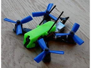 mini quad r c vehicles drone fpv 130 freestyle quadcopter racer 3d print model - Mito3D