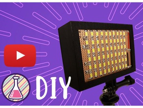 painel de led - panneau câmera lanterna diodo emissor luz iluminação o spotlight 3d print model - Mito3D