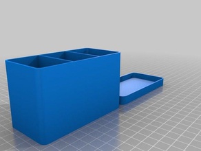 my customized simple fully box fuer marken tool holders & boxes 3d print model - Mito3D