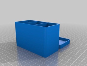 my customized simple fully box fuer marken andersrum tool holders & boxes 3d print model - Mito3D